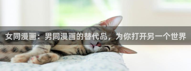 yy漫画网页版登录入口：女同漫画：男同漫画的替代品，为你打开另一个世界